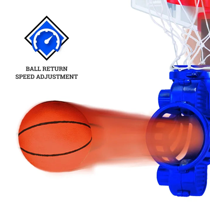 🏀 Automatic Basketball Shooting Trainer – Indoor Door Hoop with Scoreboard & Timer