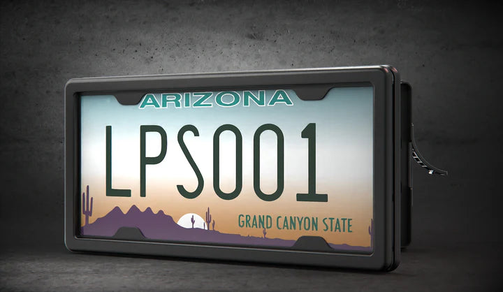 🔒Secure License Plate Safe Box – Lockable Hidden Storage