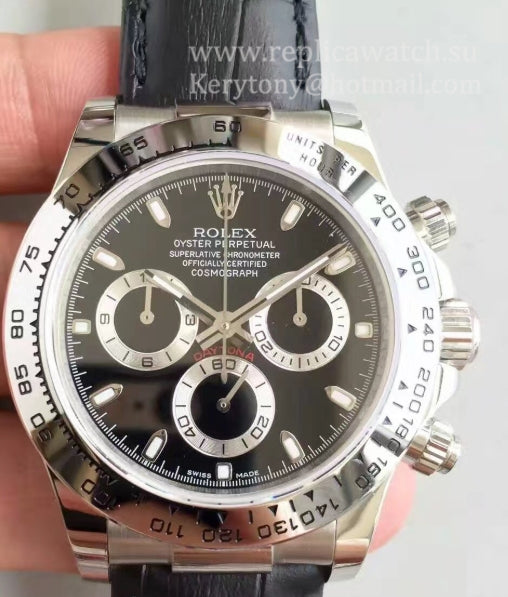 202564520 Daytona 116520 JHF SS Black Dial 4130
