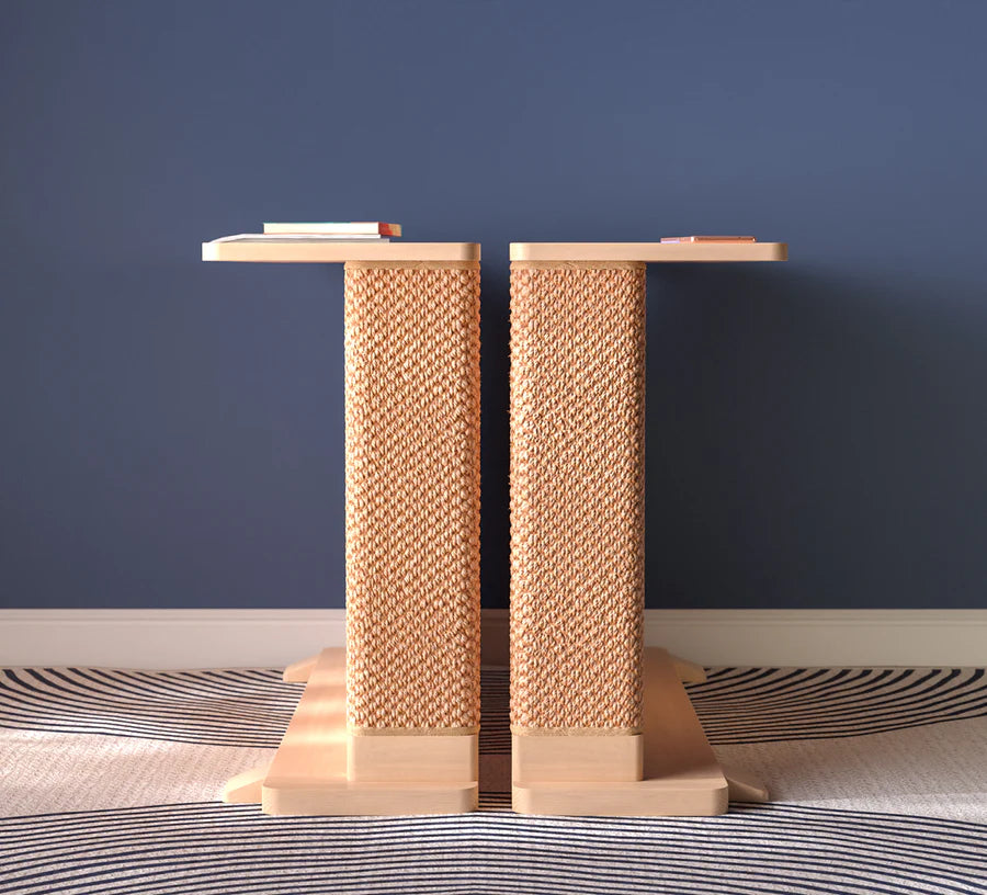 🐾 Cat-e-Corner: The Purr-fect Cat Scratching Lounge with Side Table Function