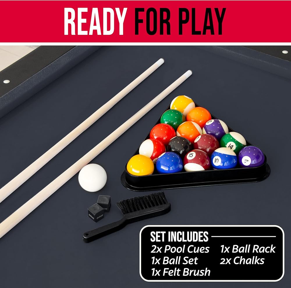 The Portable Pool Table Set – Complete Billiard Kit for Home & Office🎱✨