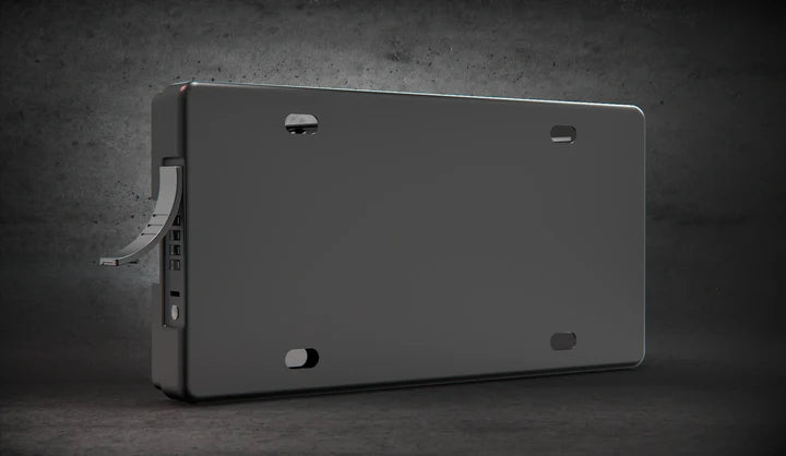 🔒Secure License Plate Safe Box – Lockable Hidden Storage
