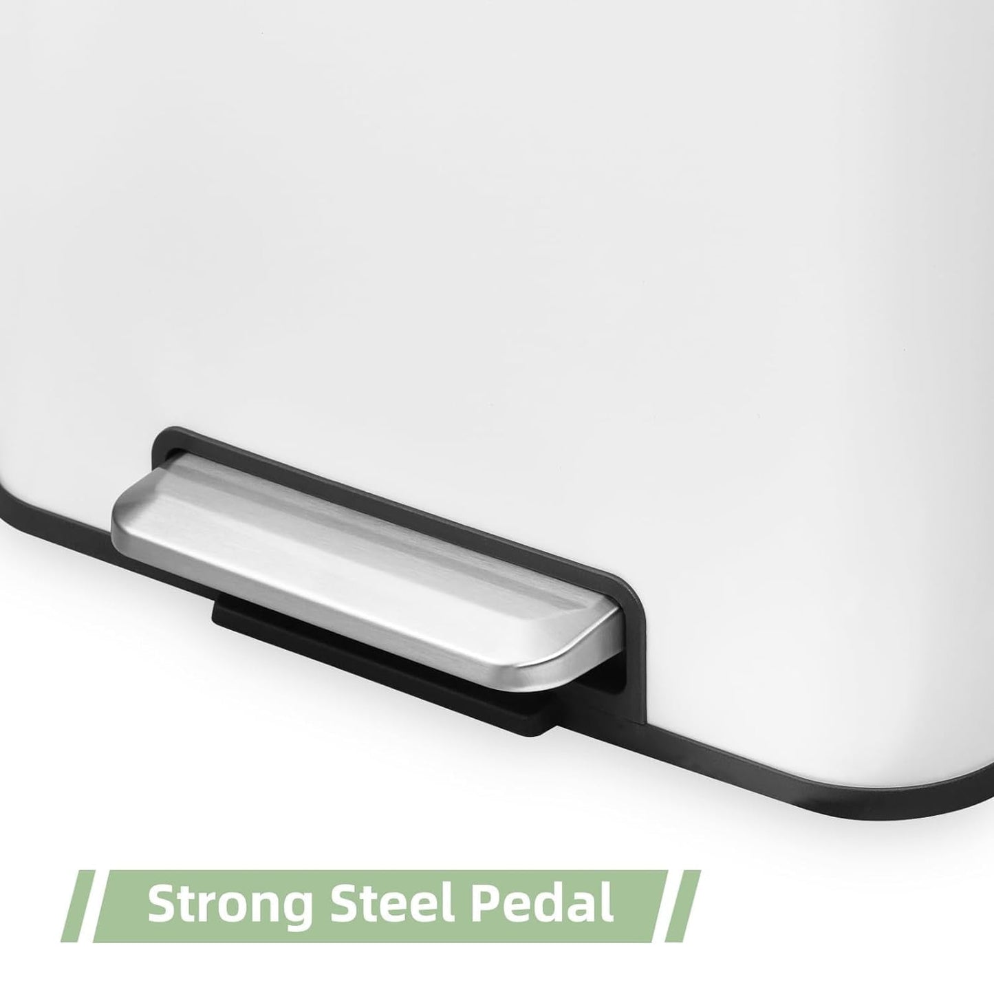 Dual Trash & Recycling Bin – Quiet Soft-Close Design(40L)