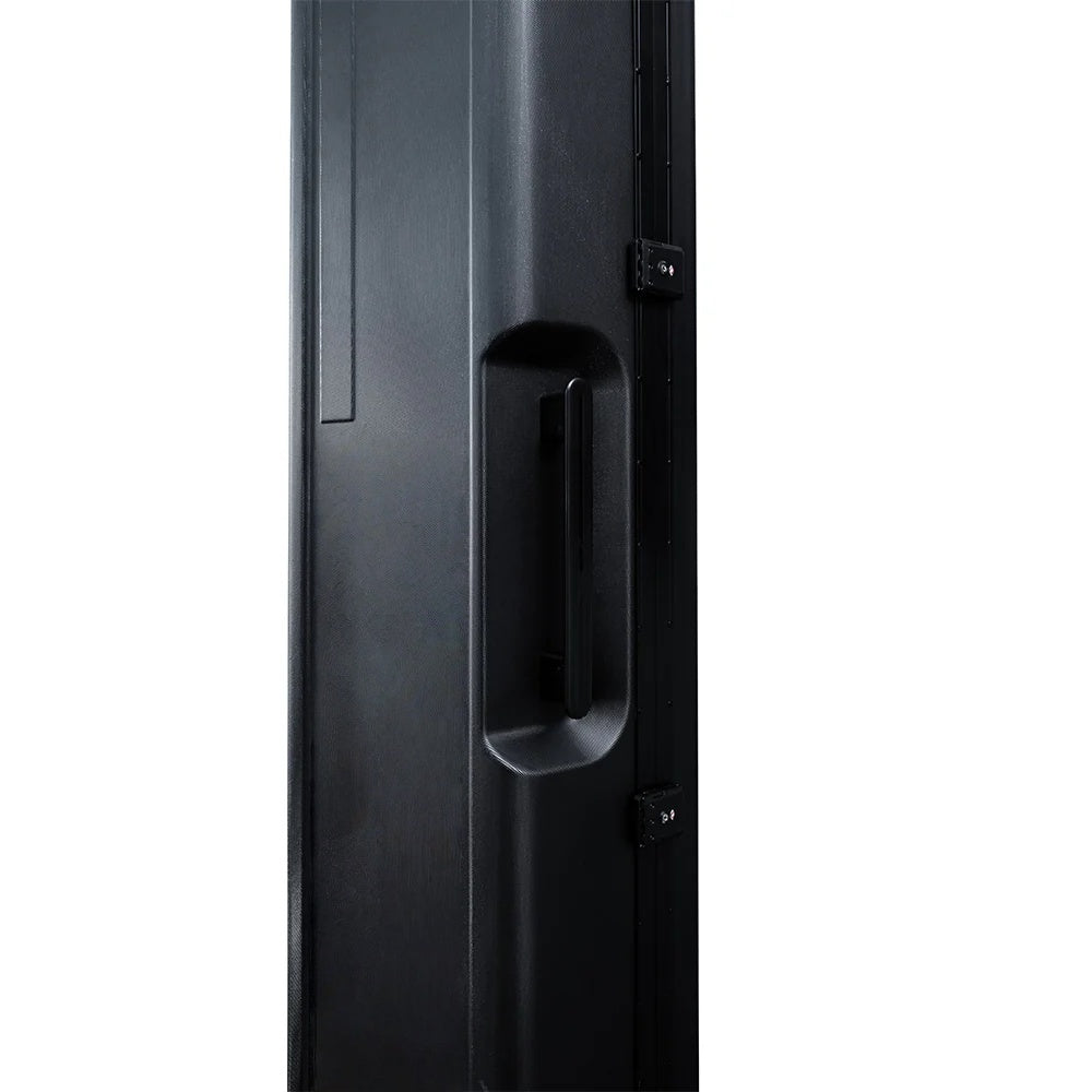 Four-Sided Hard-Shell Ski Travel Case | 4-Wheel Spinner Design | TSA-Approved Lock | Professional Ski & Snowboard Gear Protection (Up to 190 cm)