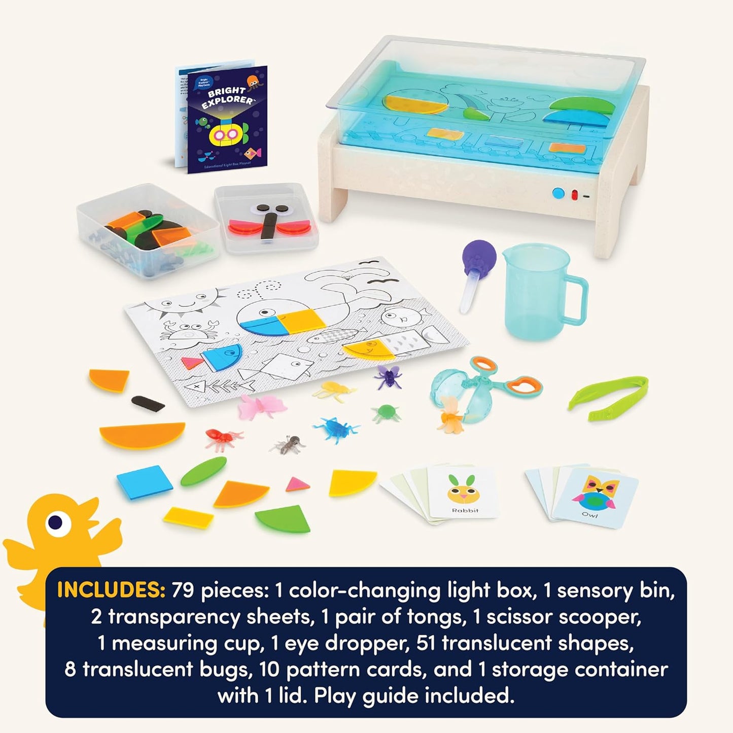 Educational Lightbox Toy Set