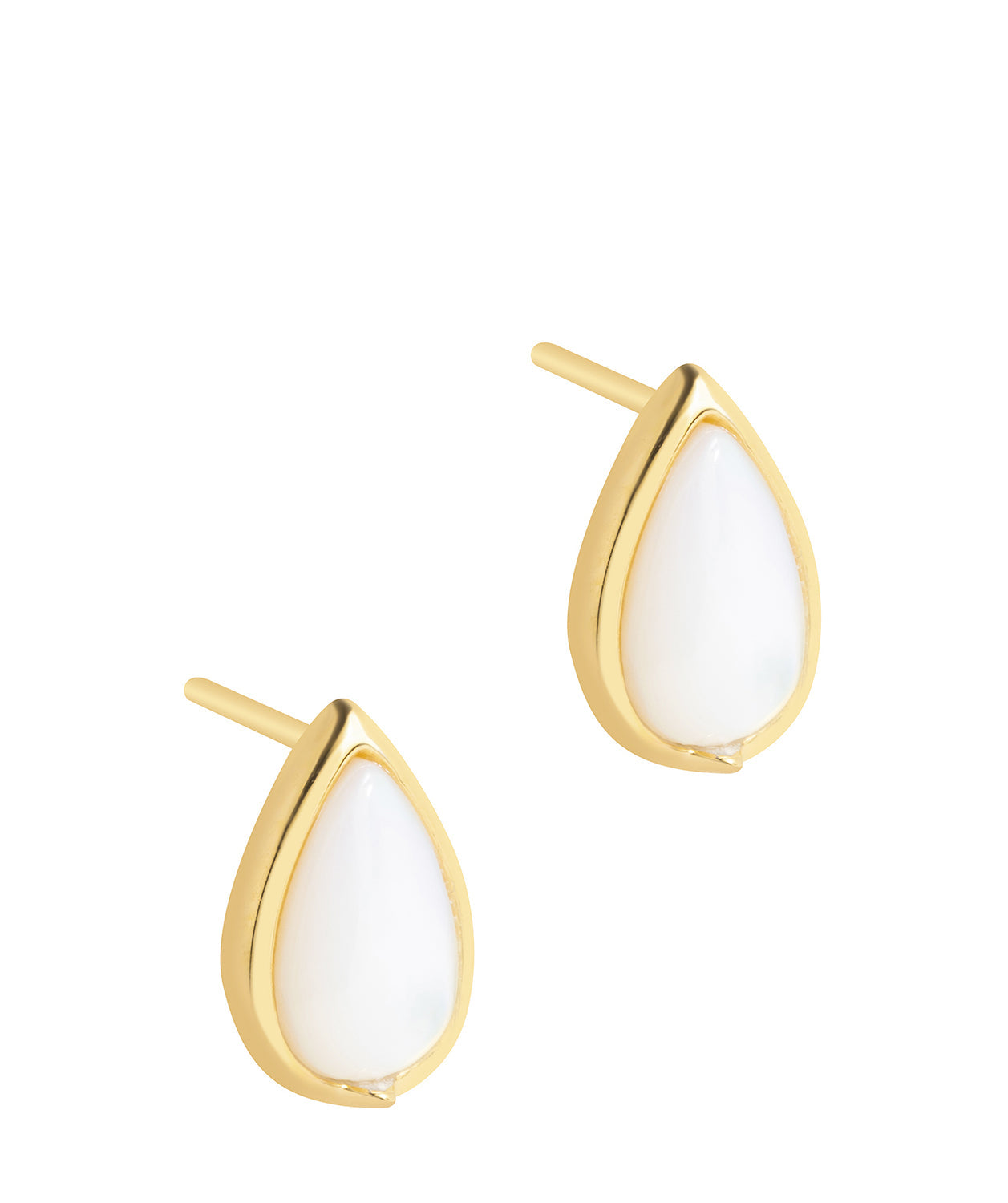 202419761 Gift Packaged 'Celine' 18ct Yellow Gold Plated 925 Silver Teardrop Earrings