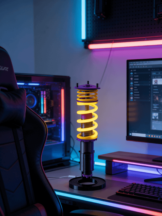 🏎️ Desktop Racing Car Shock Light — Ignite Your Speed Passion 💡