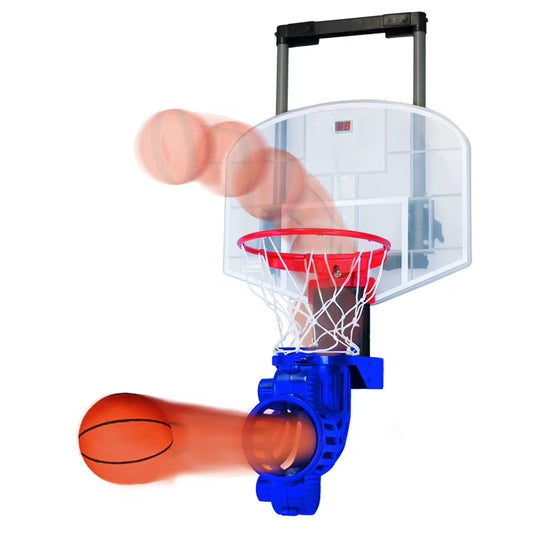 🏀 Automatic Basketball Shooting Trainer – Indoor Door Hoop with Scoreboard & Timer