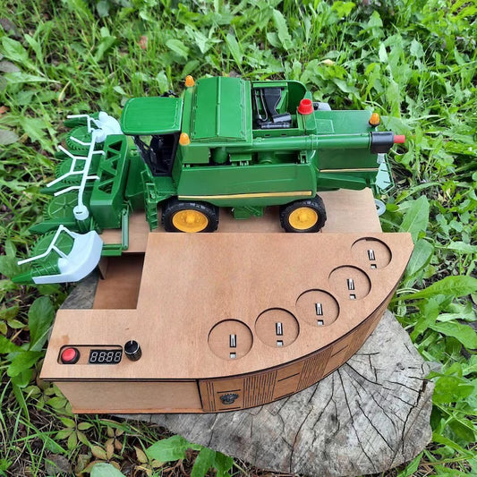 Automatic Shot Dispenser with 5 Glasses – Farm-Themed, Fun & Mess-Free