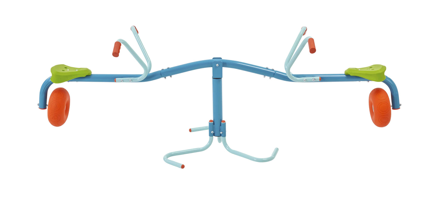 Spinning Bouncing Seesaw